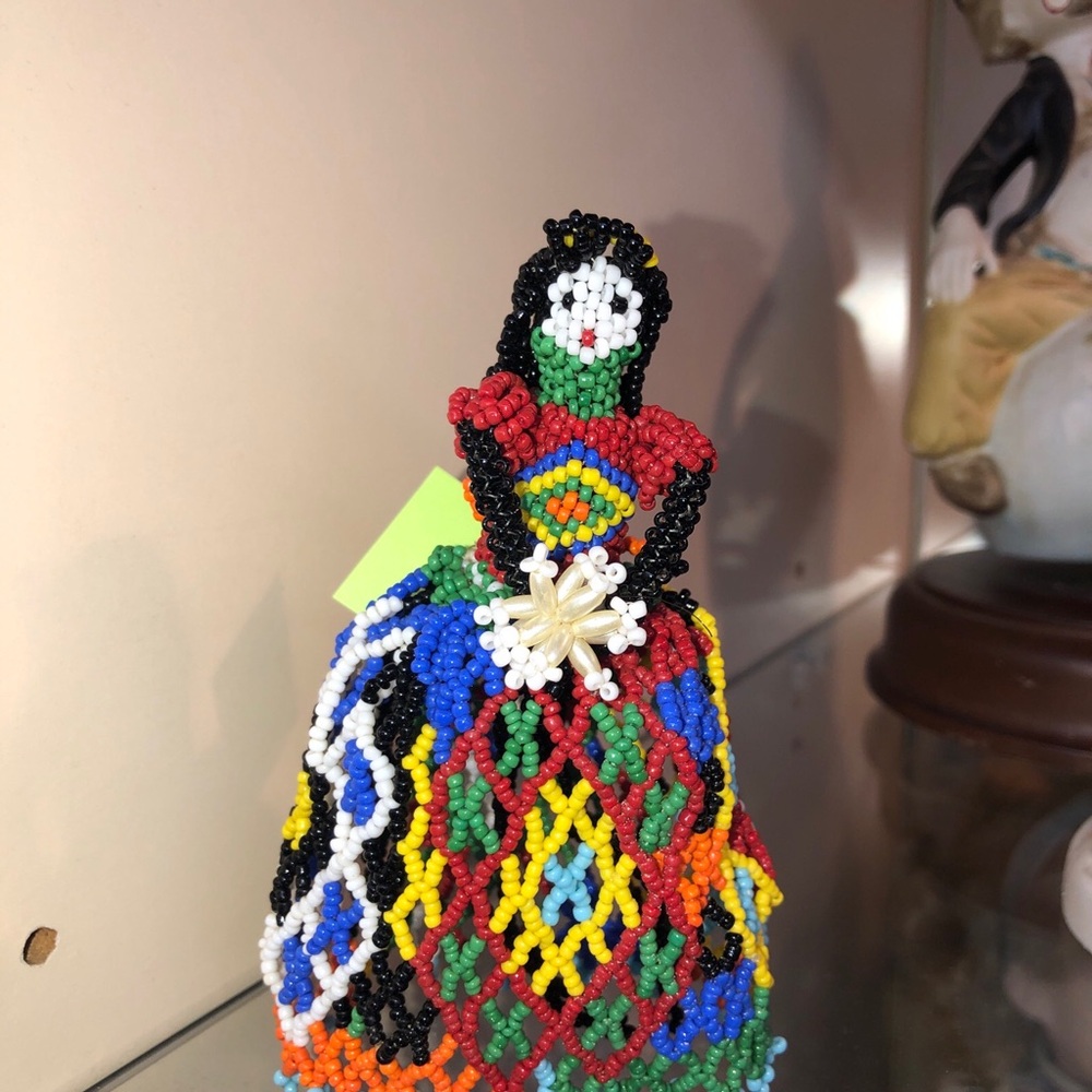 Huichol Beaded Artisanal Mexican Doll